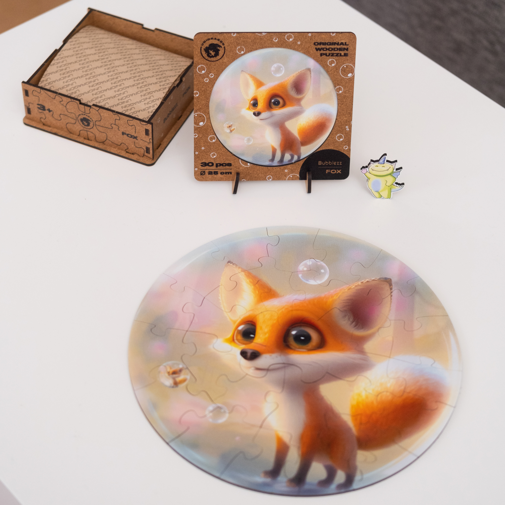 Деревянный пазл Bubblezz Лиса