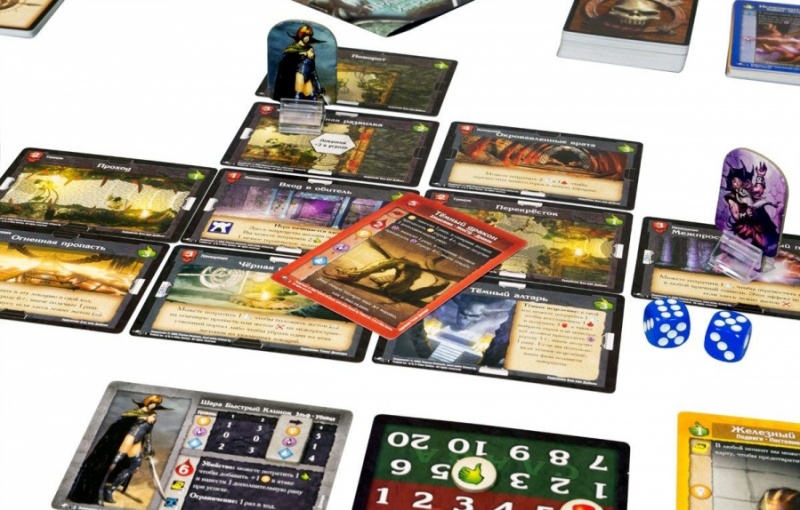 Настольная игра Подземелье. Обитель чудовищ