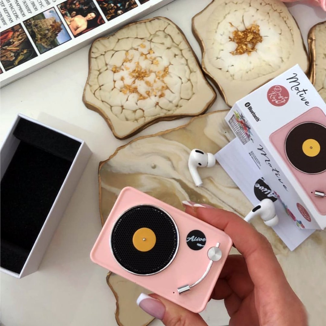 Беспроводная колонка Alive Audio Motive (Dusty Rose)