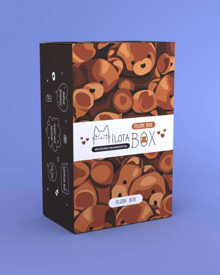 Подарочный бокс MilotaBox mini Plush Box