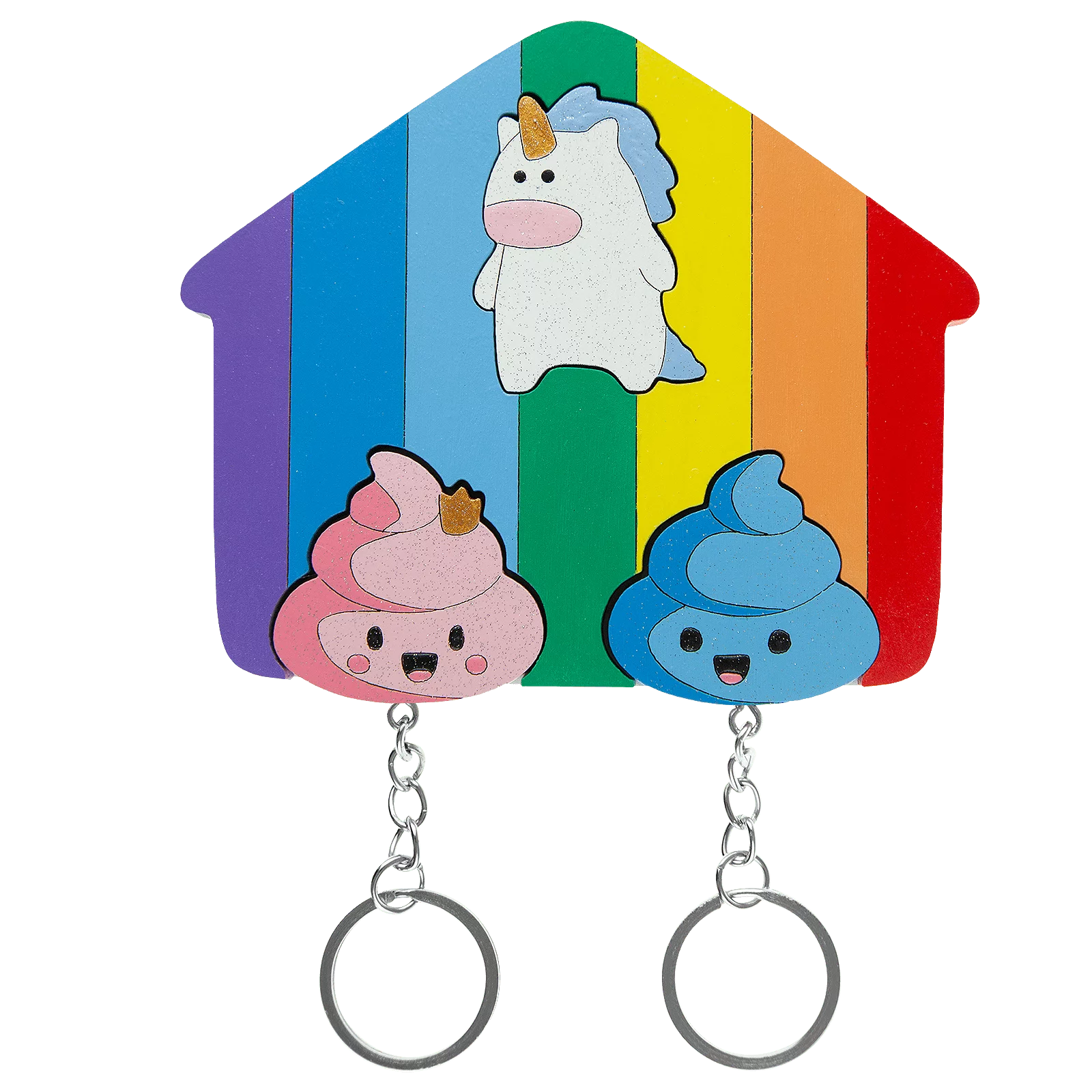 Ключница двойная Какашки