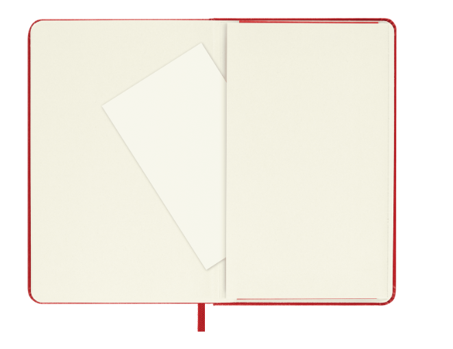 Записная книжка Classic (нелинован) Pocket красная 