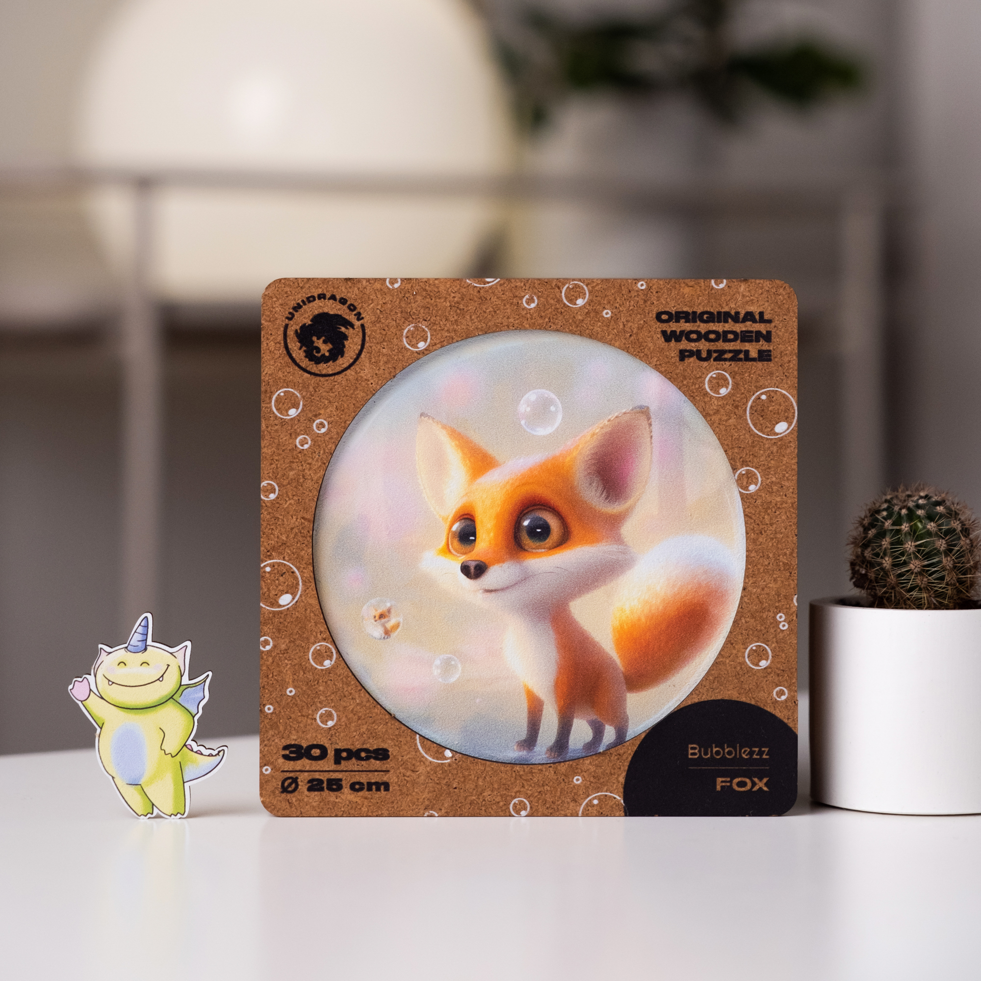 Деревянный пазл Bubblezz Лиса