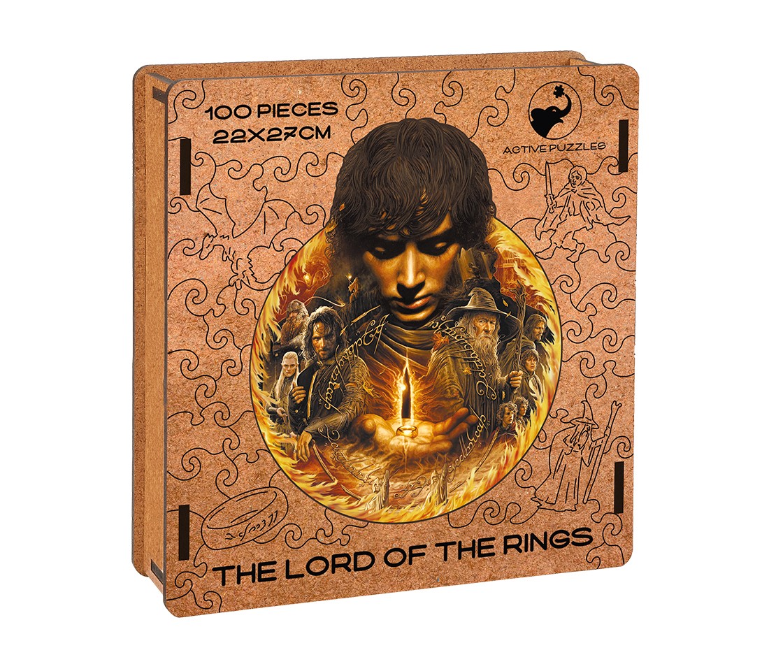 Деревянный пазл Властелин колец