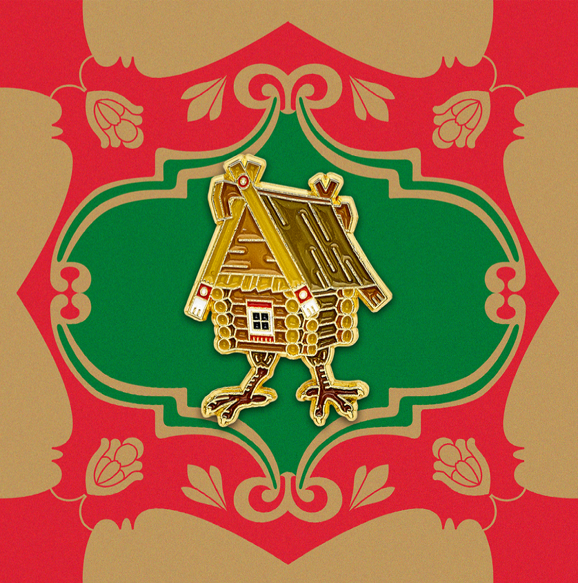 Значок PinPinPin Избушка