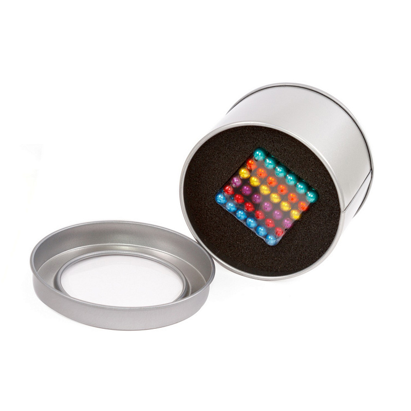 Куб из магнитных шариков 5 мм, 6 цветов, 216 элементов