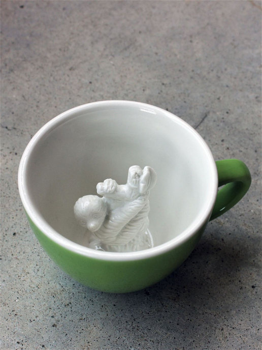 Кружка с ленивцем 330 мл.