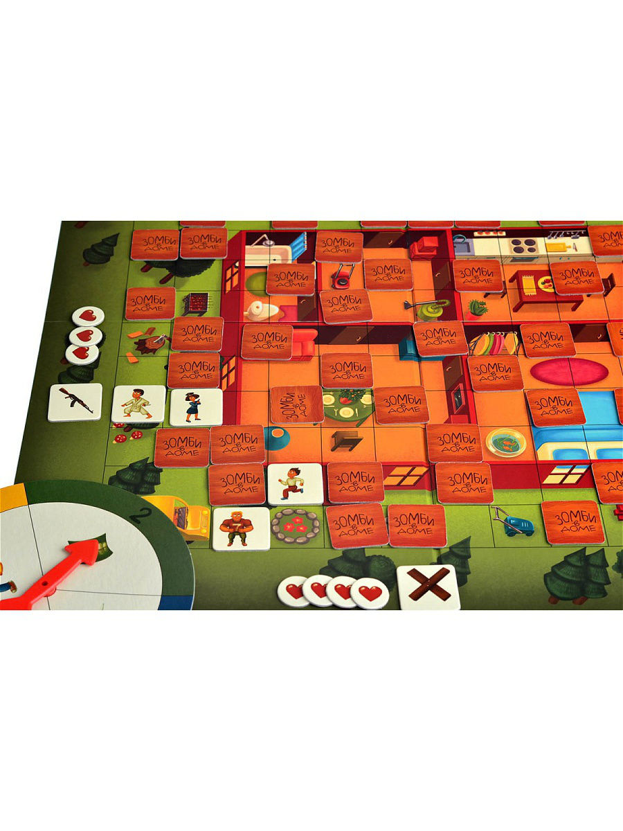 Настольная игра Зомби в доме