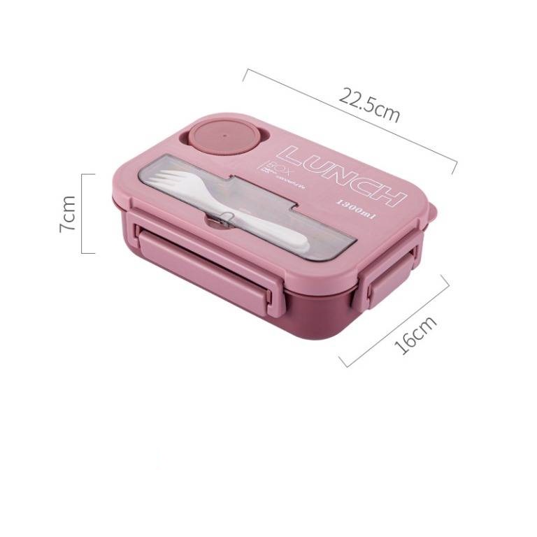 Ланчбокс Smart Kit (pink), 1300 мл