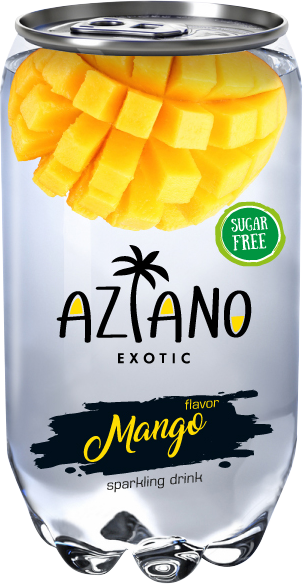 Лимонад Aziano Манго 350 мл.