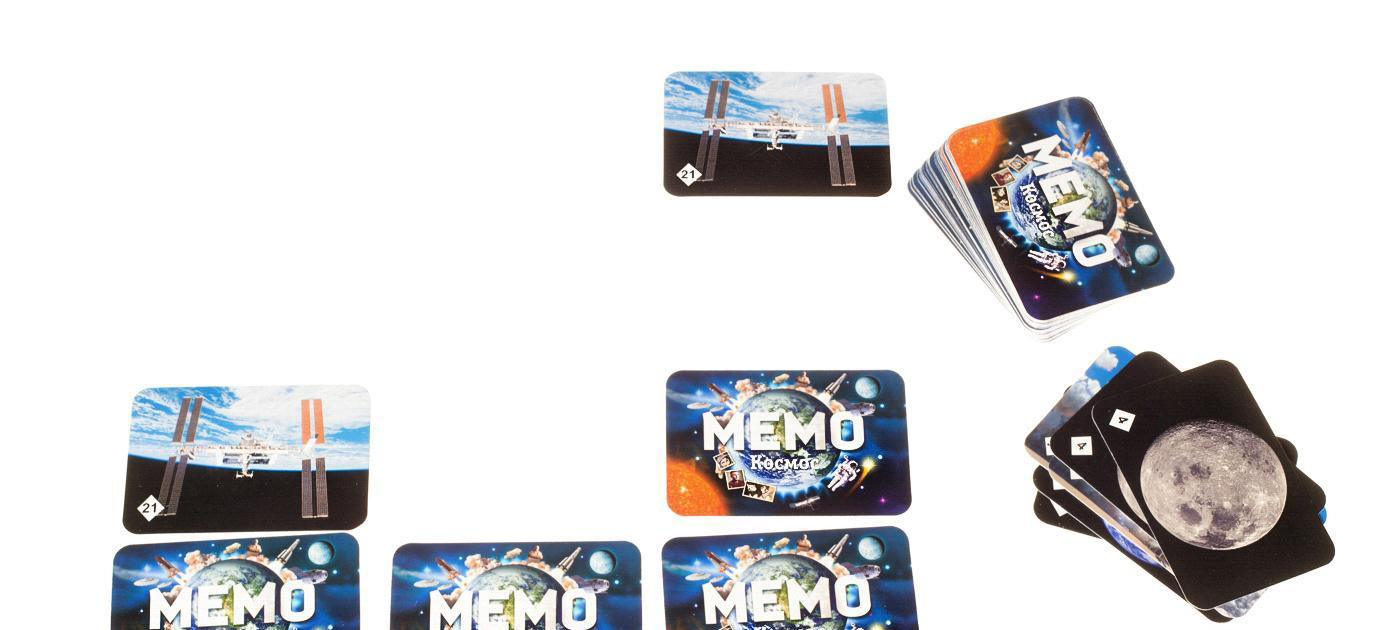 Настольная игра Мемо: Космос 