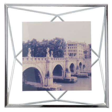 Фоторамка Prisma 10х10 хром