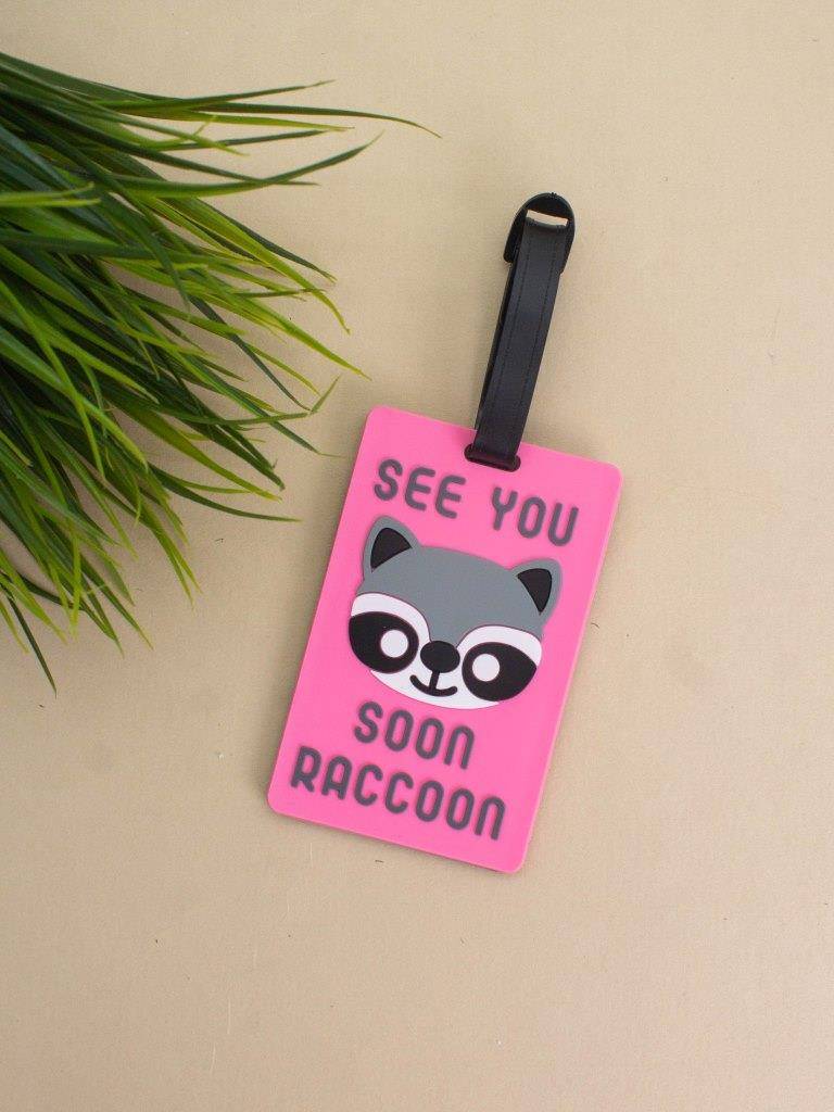 Бирка для багажа Raccoon