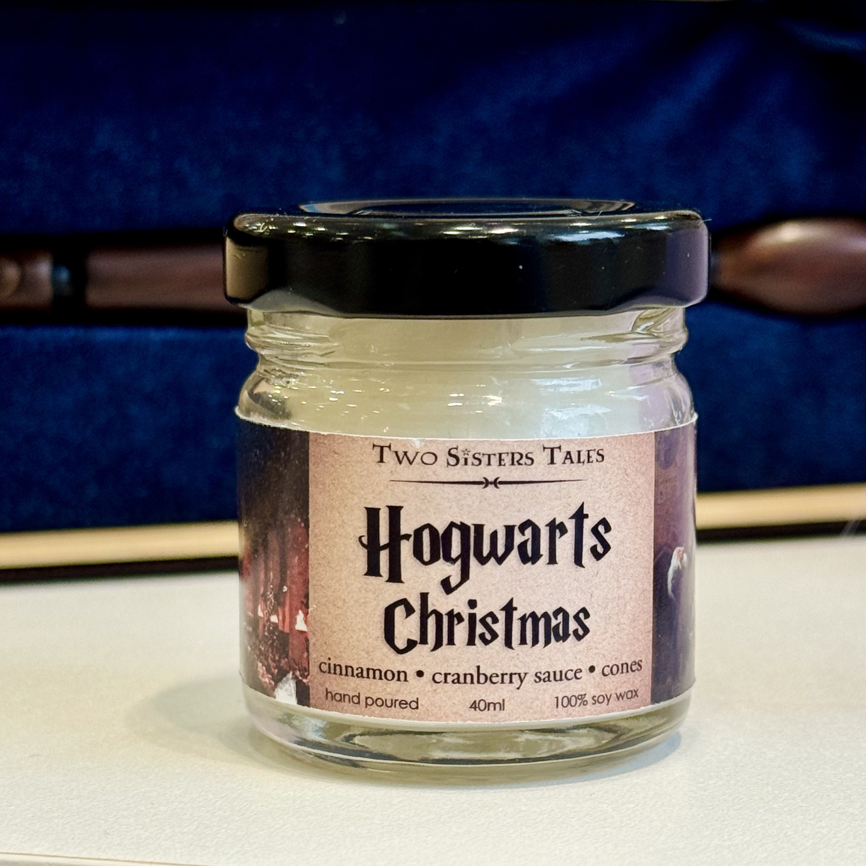 Ароматическая свеча TST Рождество в Хогвартсе, 40 мл.