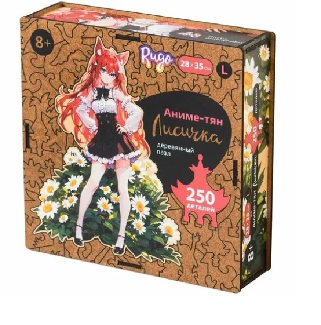 Деревянный пазл Аниме - Тян L