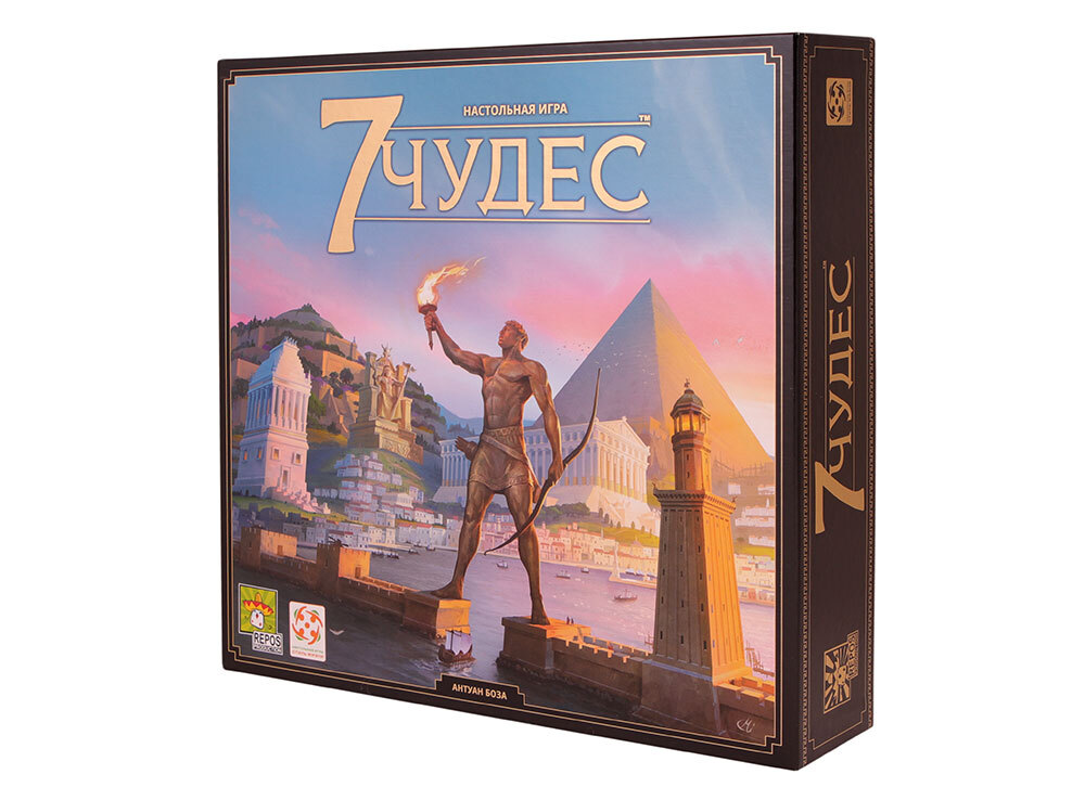 Настольная игра 7 Чудес (на рус.)