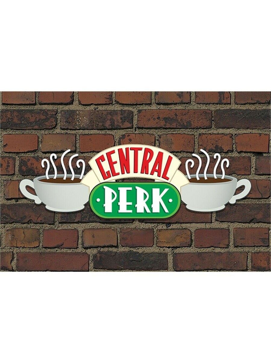Постер Friends Central Perk Brick