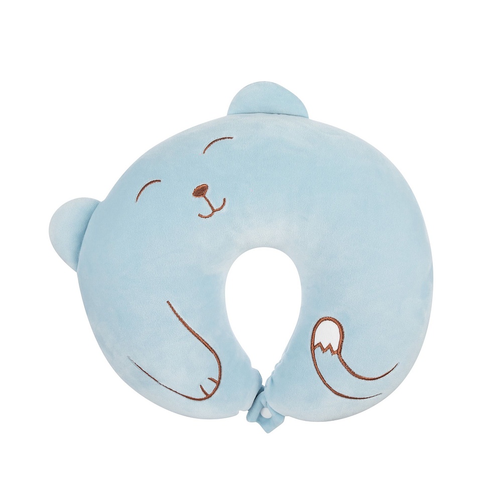 Подушка для путешествий Песик (голубой)