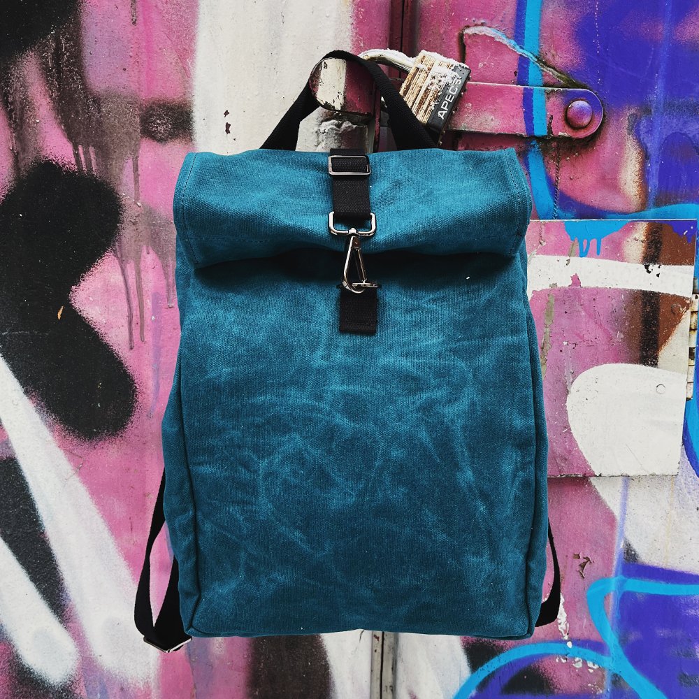 Рюкзак роллтоп Friend Function Mini (бирюзовый)