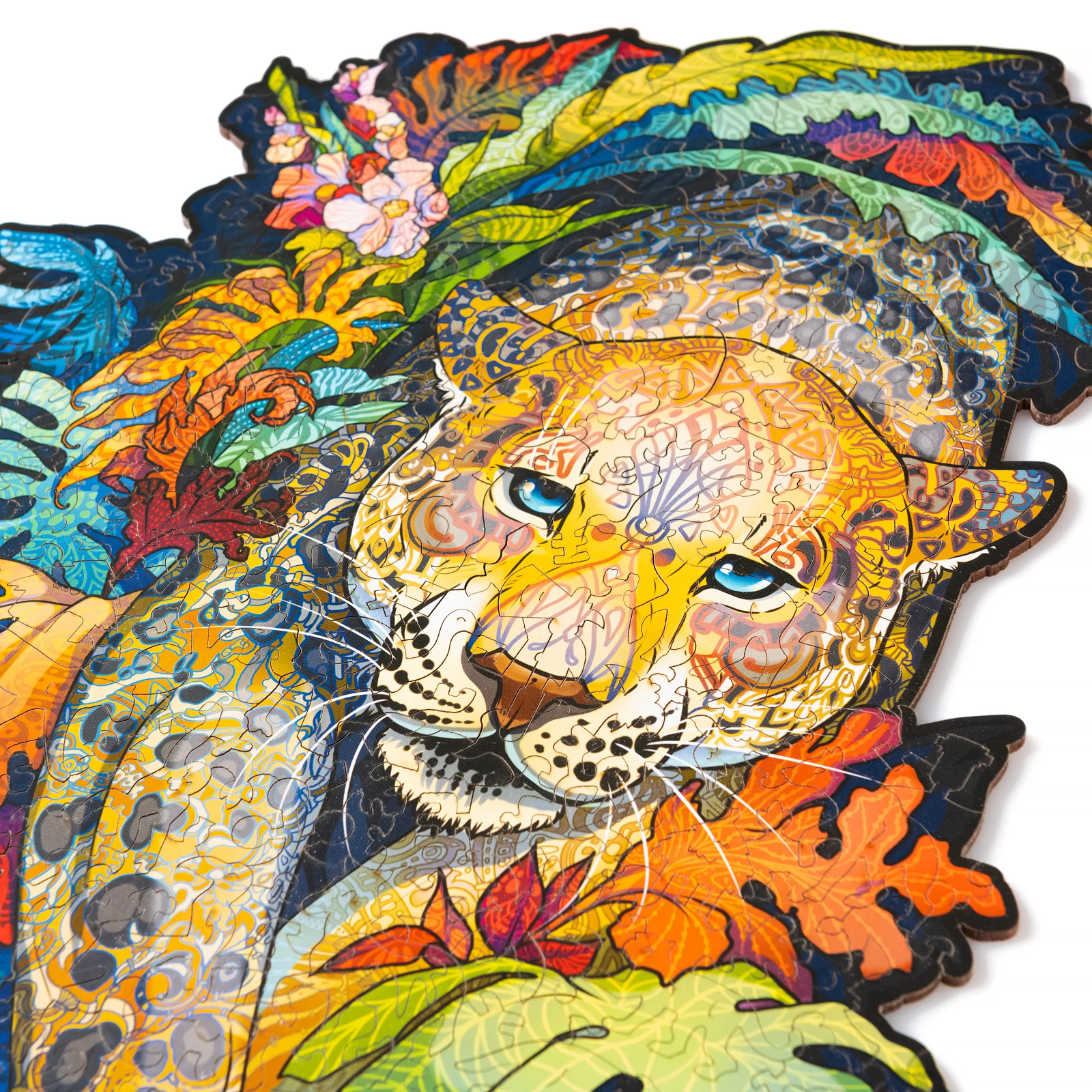 Деревянный пазл Ягуар S 