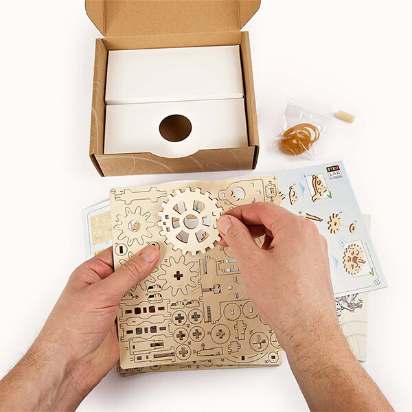 3D-пазл UGears Дифференциал STEM