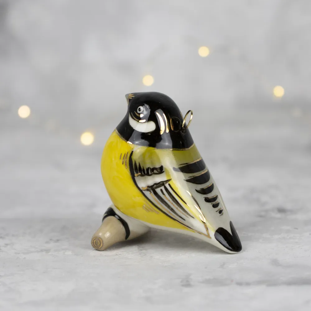 Елочная игрушка Синица