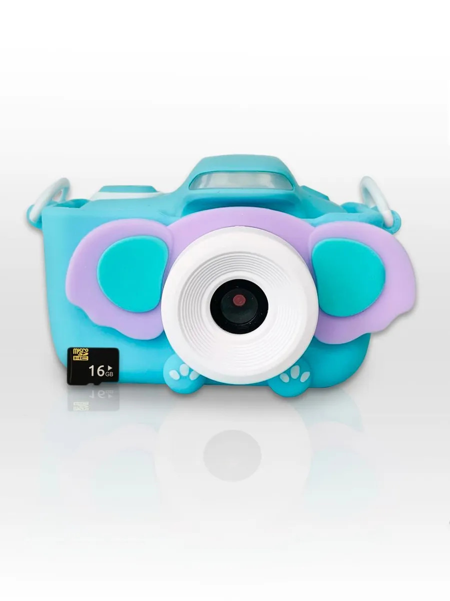 Детский фотоаппарат Kids Cam Слон