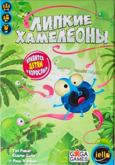 Настольная игра Липкие Хамелеоны