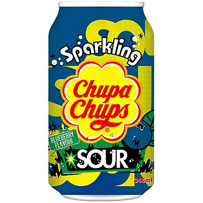 Лимонад Chupa Chups Кислая черника 345 мл.