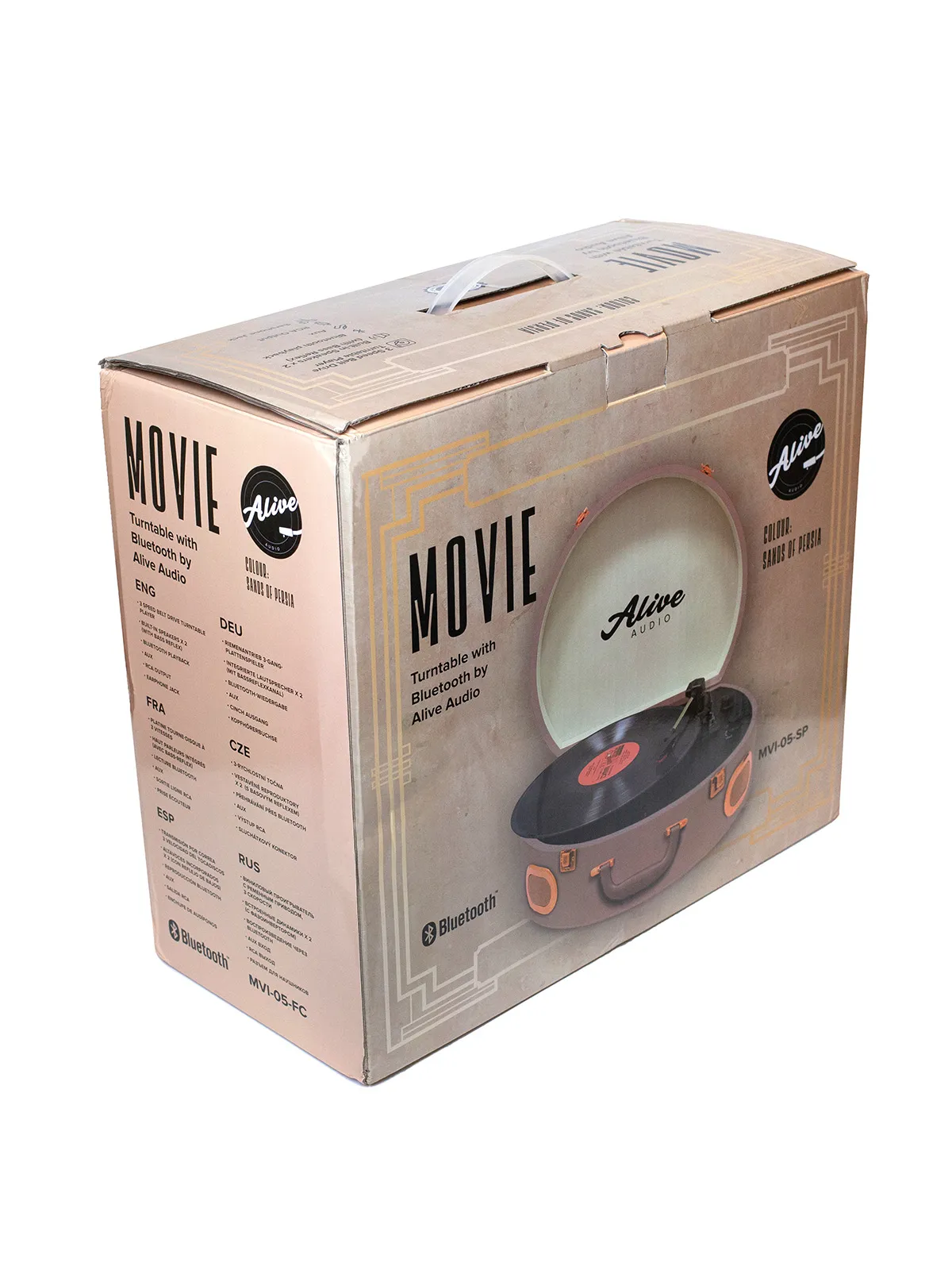 Виниловый проигрыватель Alive Audio MOVIE Vanilla Sky c Bluetooth