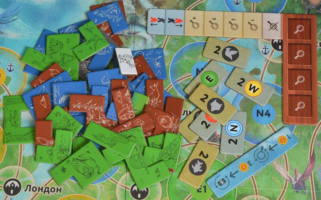 Настольная игра Криптиды. В поисках мифических существ