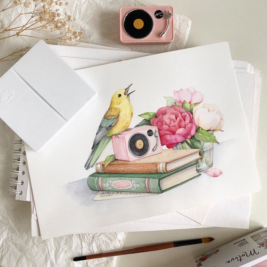 Беспроводная колонка Alive Audio Motive (Dusty Rose)