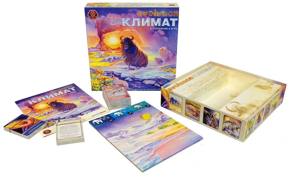 Настольная игра Эволюция Естественный отбор. Климат