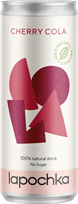 Лимонад Lapochka Cherry Colla 0,33