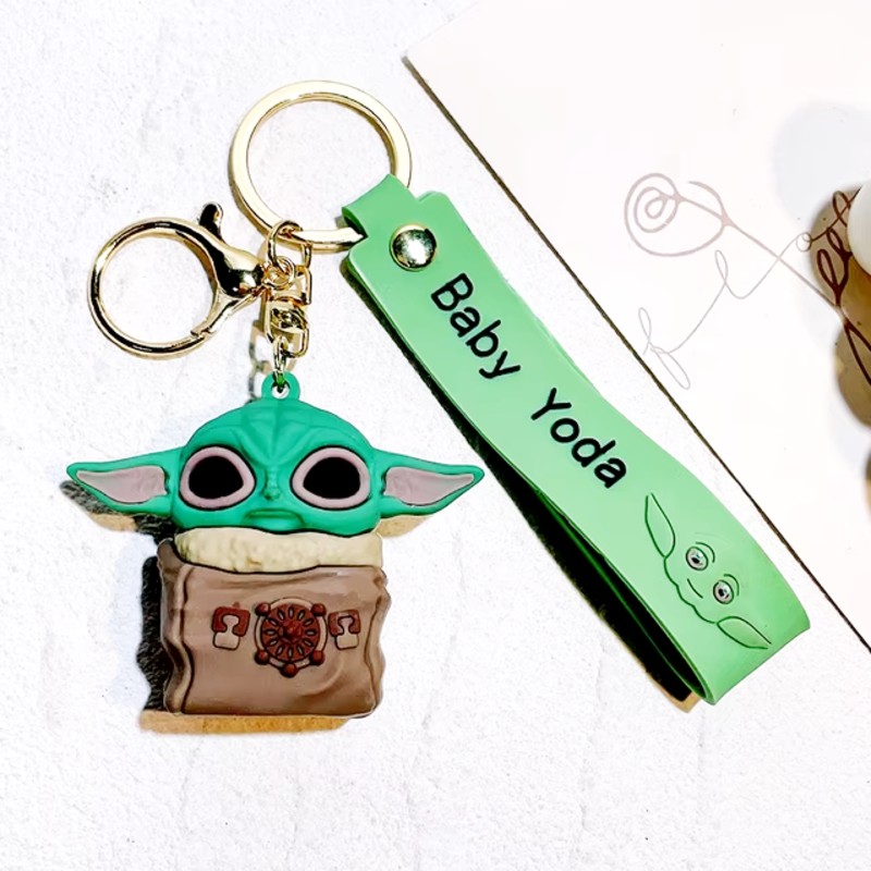 Брелок объемный Малыш Йода. В гневе (51065)