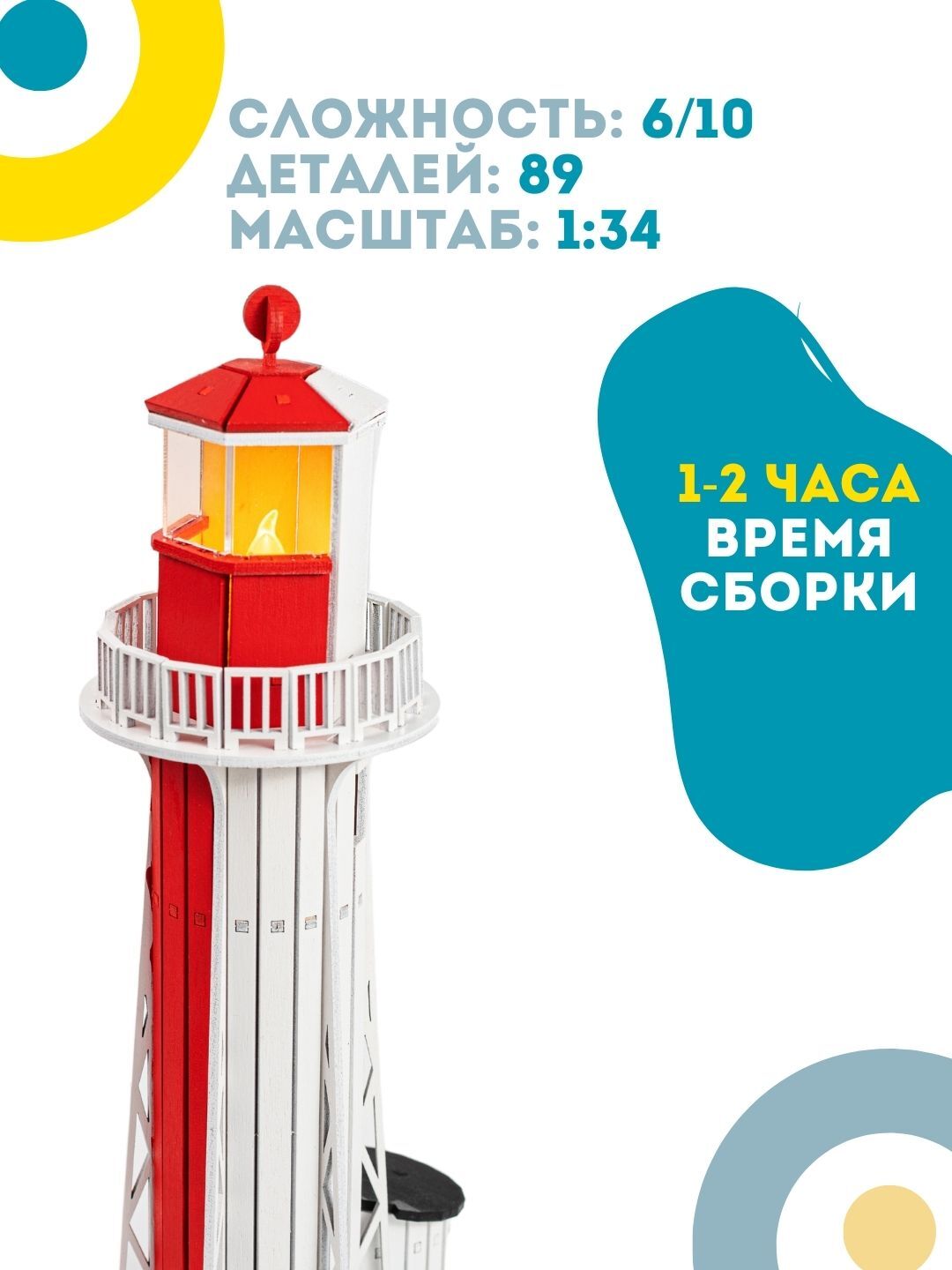 Набор для творчества Маяк Петергофский