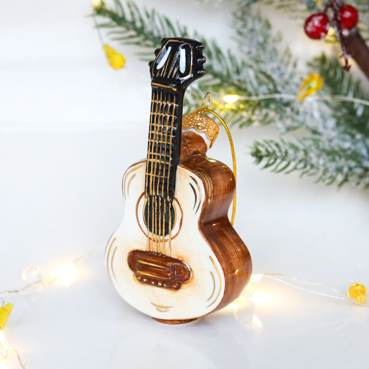 Елочная игрушка Гитара