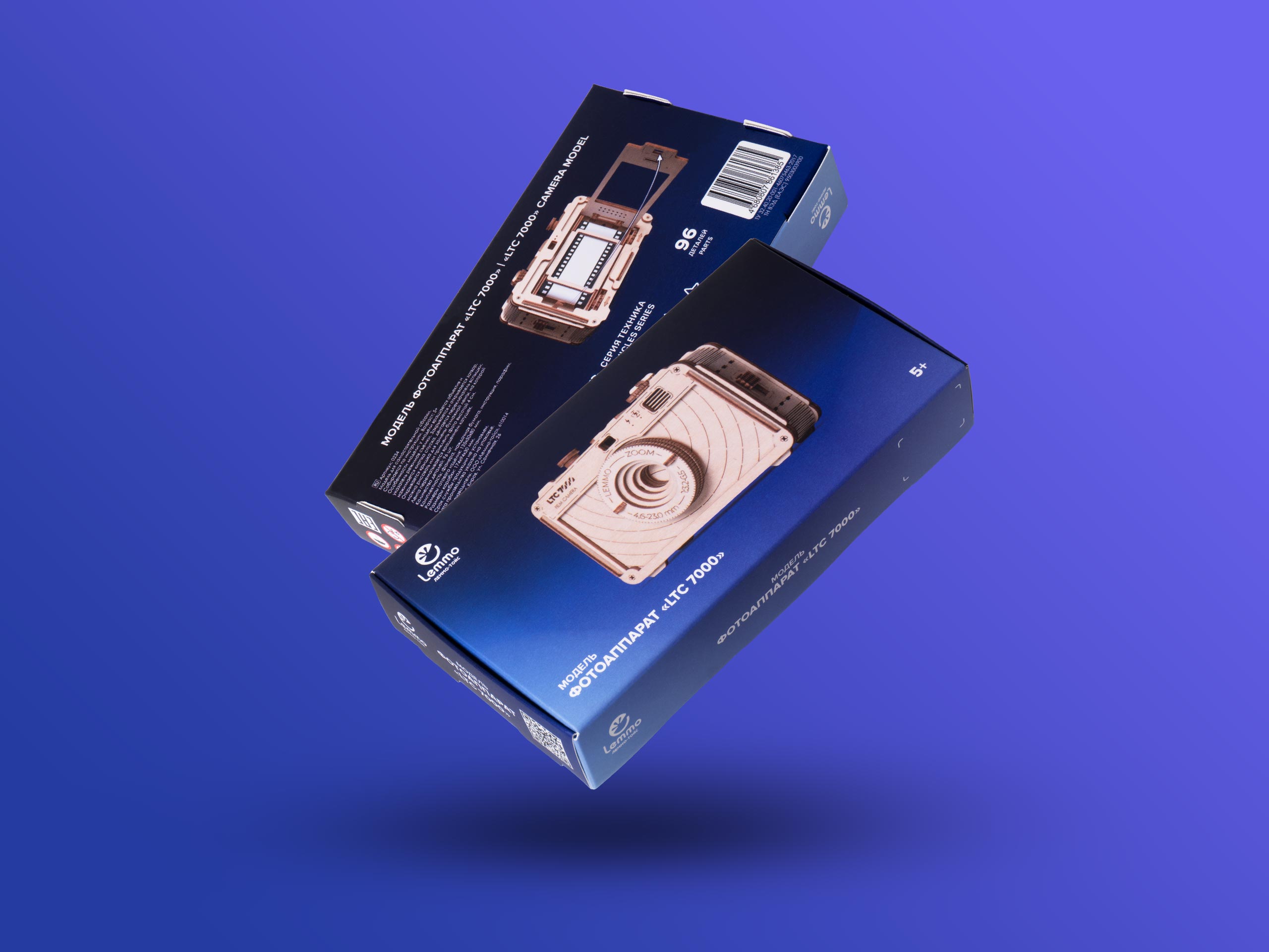 Деревянный конструктор Lemmo Фотоаппарат LTC 700