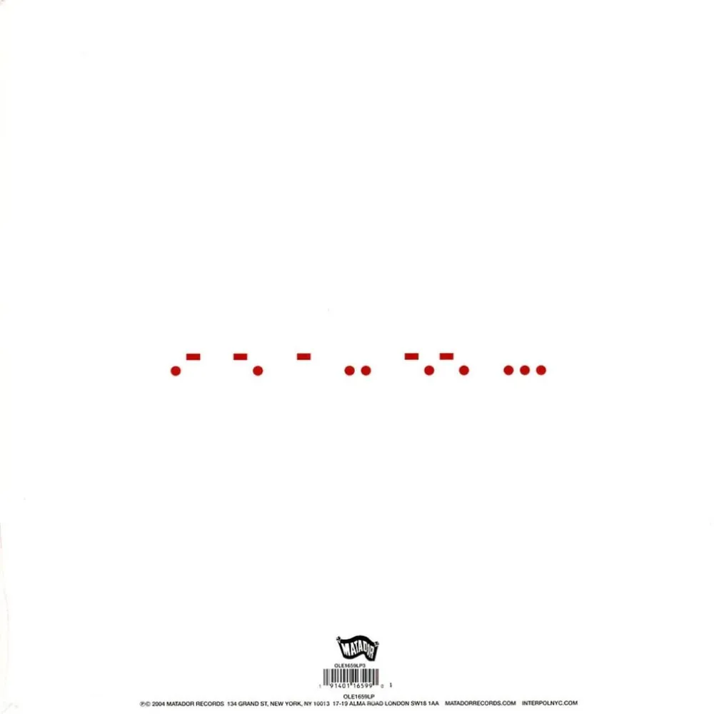 Пластинка (Р) Interpol - Antics (Red)