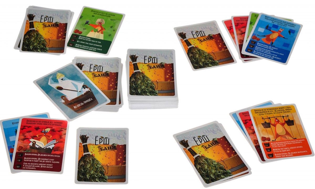 Настольная игра Ерш Баня