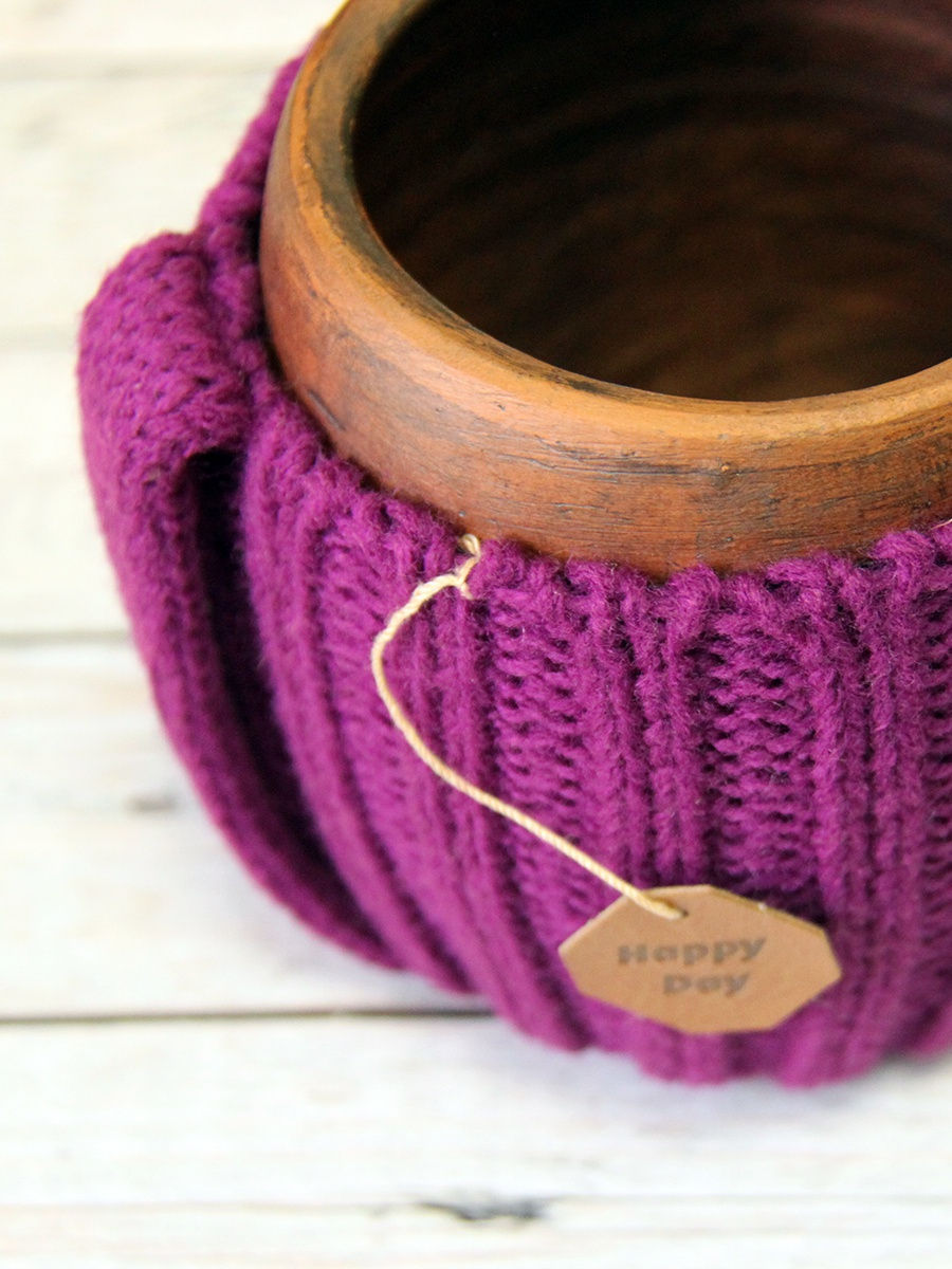 Вязаная кружка Марсала