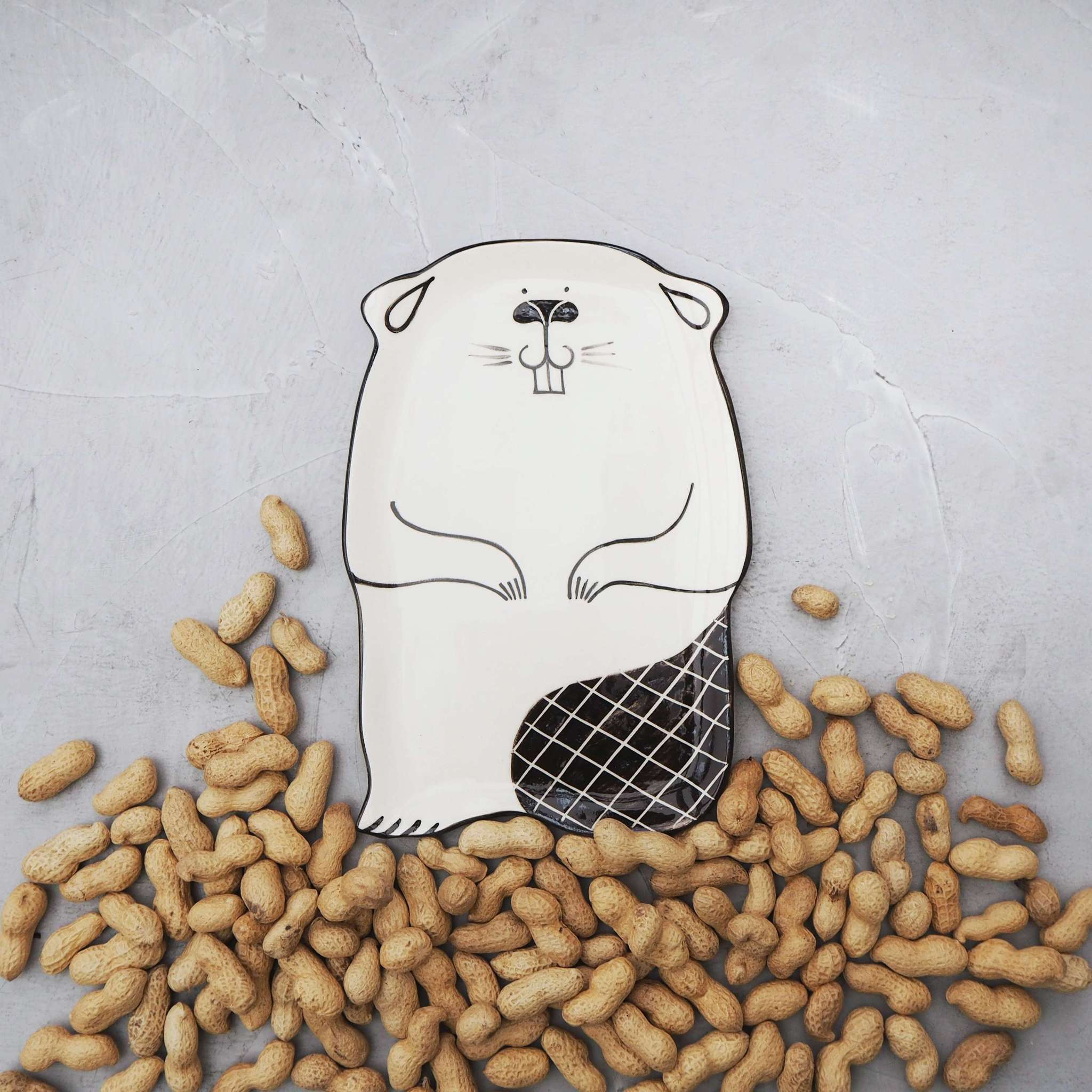 Тарелка Трудолюбивый бобер