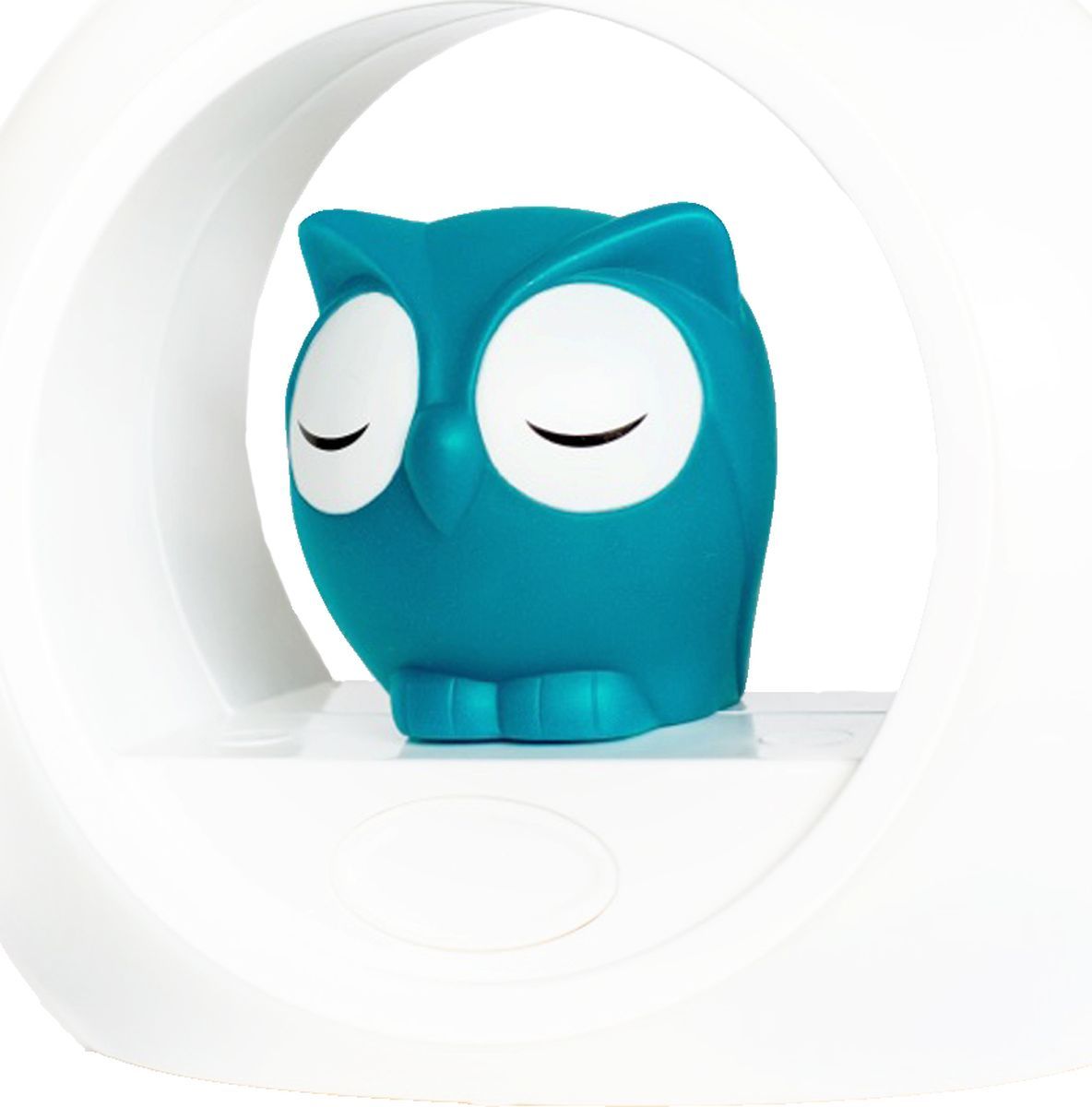 Ночник с датчиком звука Сова Лу (синий)