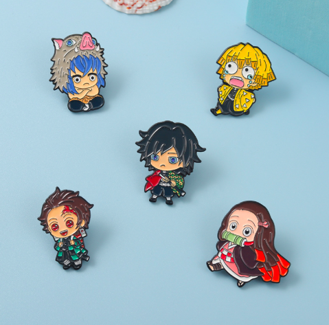 Пин металлический Pinchi Гию Томиока