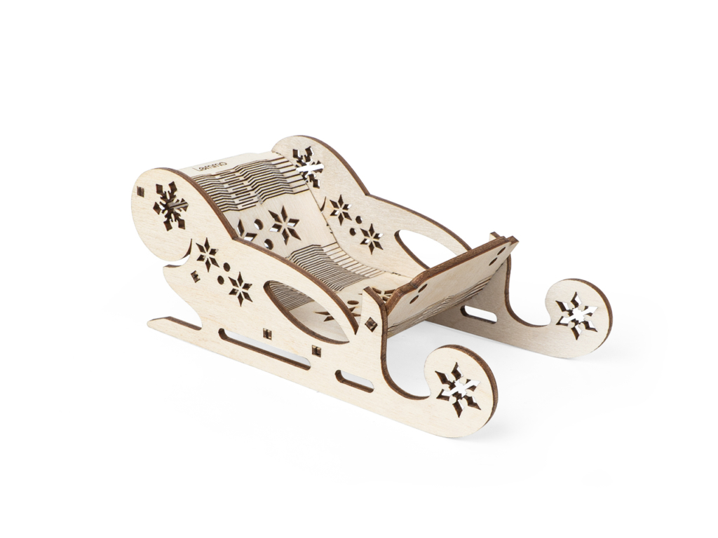 Набор для творчества новогодний Lemmo Рождественские сани