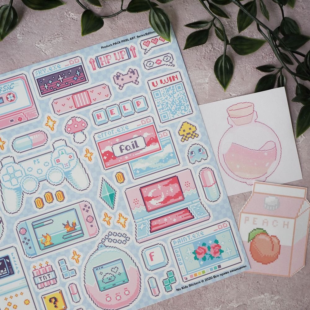 Пак Pixel art