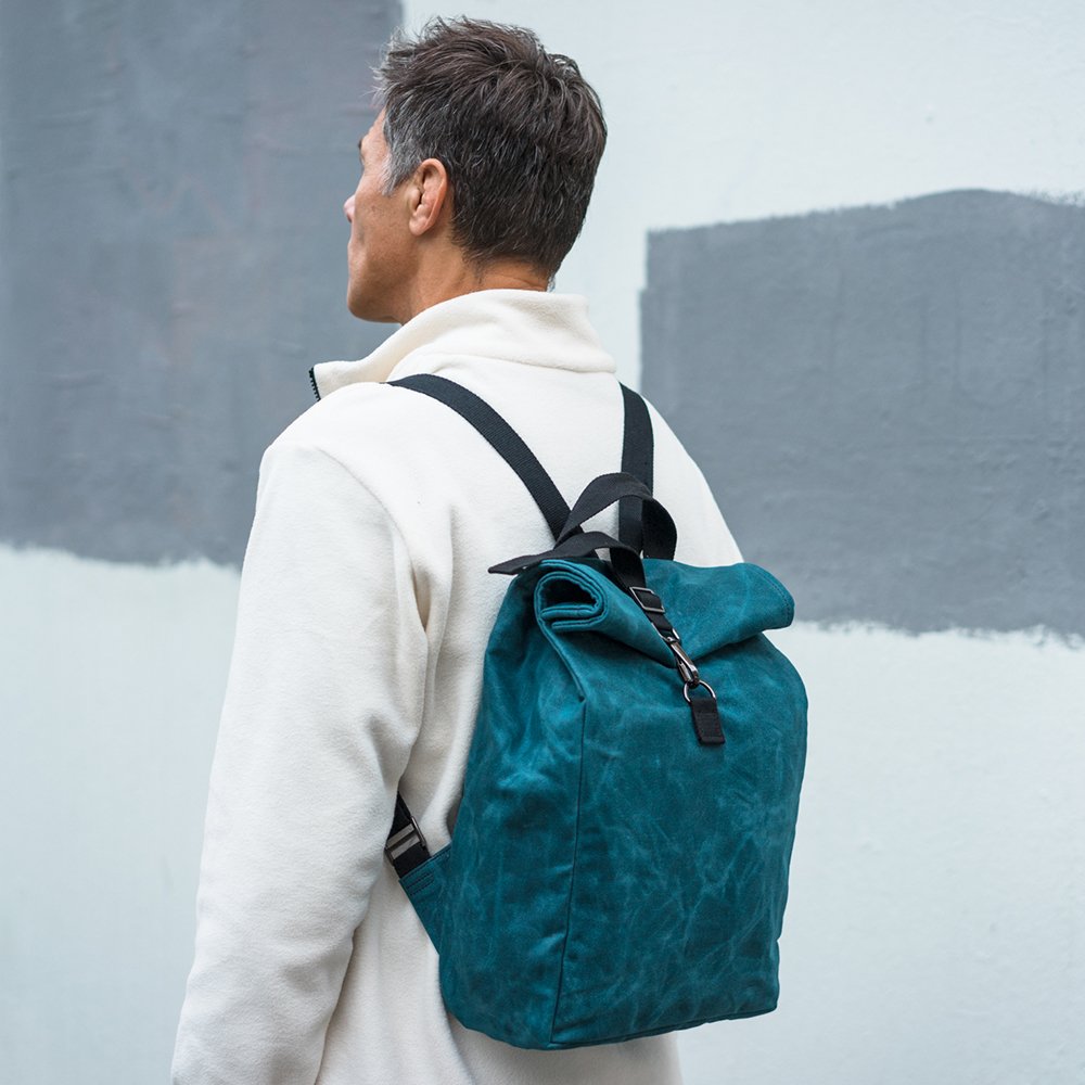 Рюкзак роллтоп Friend Function Mini (бирюзовый)