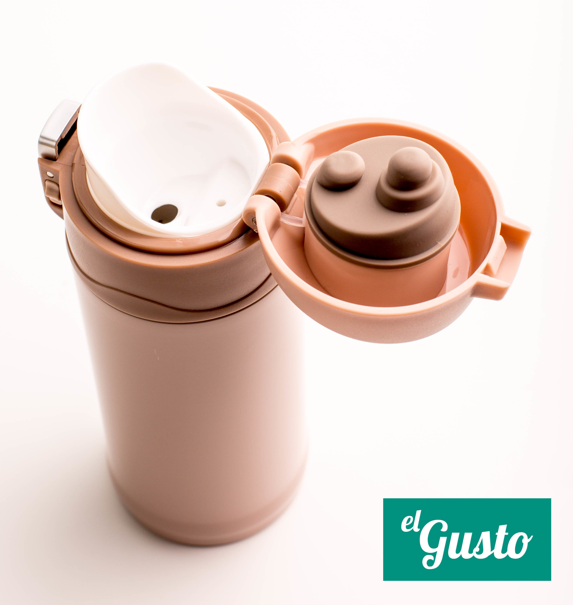 Термокружка Terra кофейная