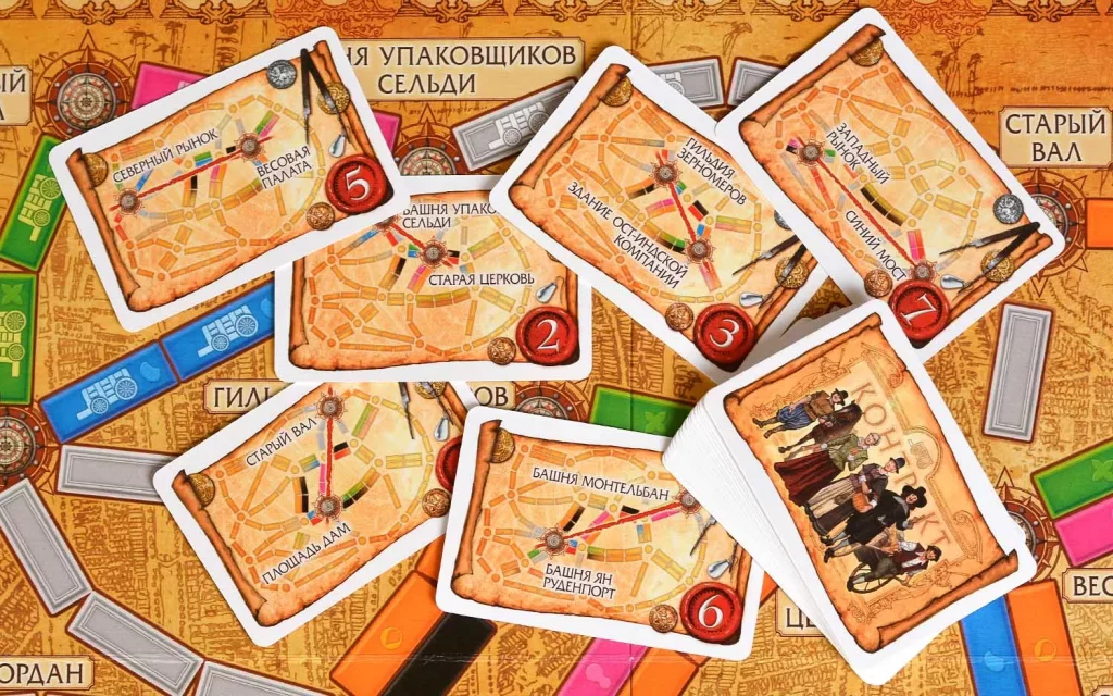 Настольная игра Билет на поезд Амстердам