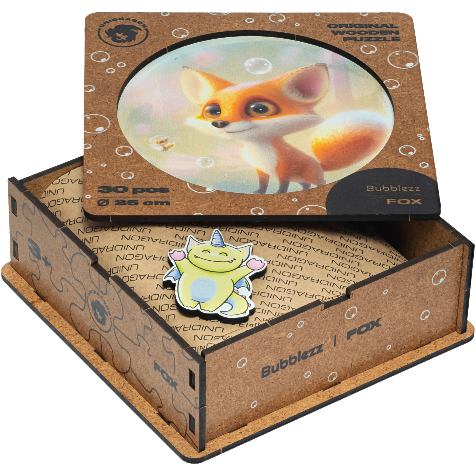 Деревянный пазл Bubblezz Лиса